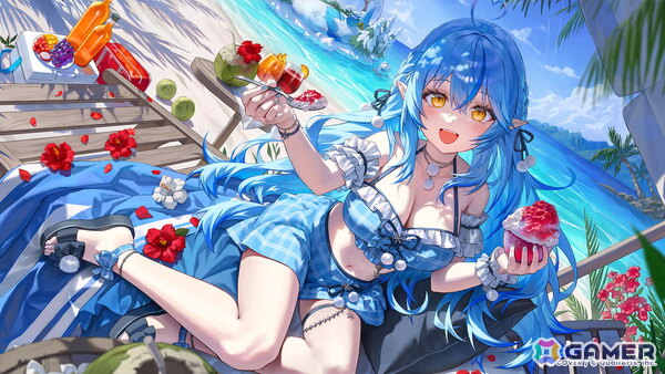 「ホロドリ」でイベント「ゆずれぬオーシャンチェイス」が開催！雪花ラミィさん、尾丸ポルカさん、一条莉々華さんが水着衣装で登場の画像3