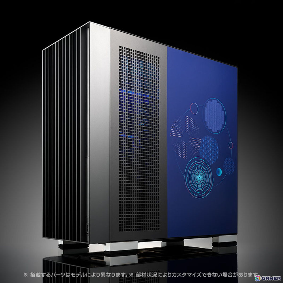 「G TUNE」よりインテル50周年記念モデル「G TUNE FZ-I7G80」の発売が決定！インテルらしい青色LEDとサイドパネルの特別デザインに注目の画像