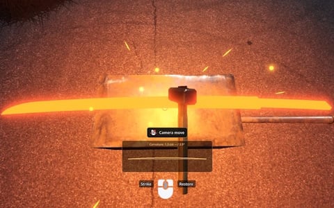自らの手で刀を作り上げるハードコア刀鍛冶シム「刀鍛冶 / Japanese Swordsmith」の体験版が10月9日よりSteamで配信！土置きから研ぎまで作刀工程の一部を体験可能