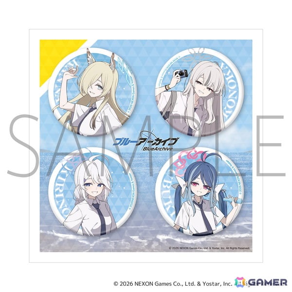 「ブルーアーカイブ POP UP STORE 2026 in コトブキヤ」の事後通販がスタート！「青い海と白いシャツ」をテーマにしたグッズがラインナップの画像7