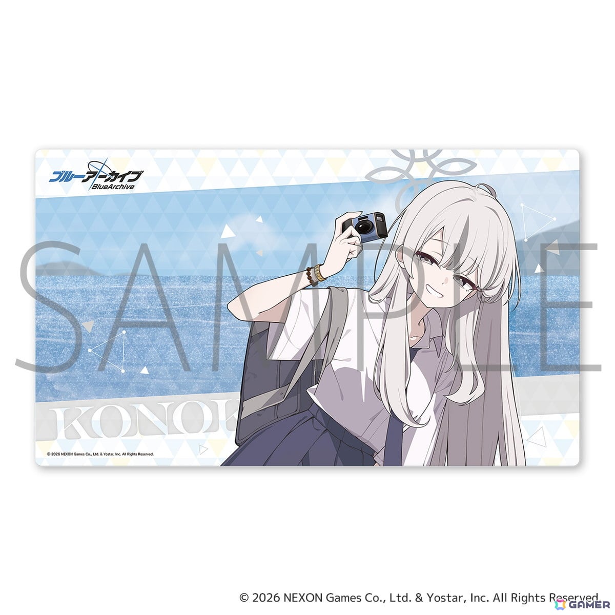 「ブルーアーカイブ POP UP STORE 2026 in コトブキヤ」の事後通販がスタート！「青い海と白いシャツ」をテーマにしたグッズがラインナップの画像