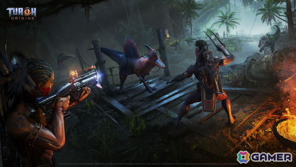 「Turok: Origins」往年の名作FPSが協力型TPSゲームに進化！「テュロック」を現代に復活させた経緯やTPS実装の意図を開発者に聞く【TGS2026】の画像17