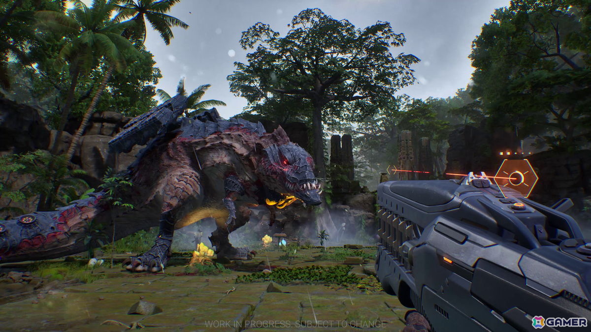 「Turok: Origins」往年の名作FPSが協力型TPSゲームに進化!「テュロック」を現代に復活させた経緯やTPS実装の意図を開発者に聞く【TGS2026】の画像