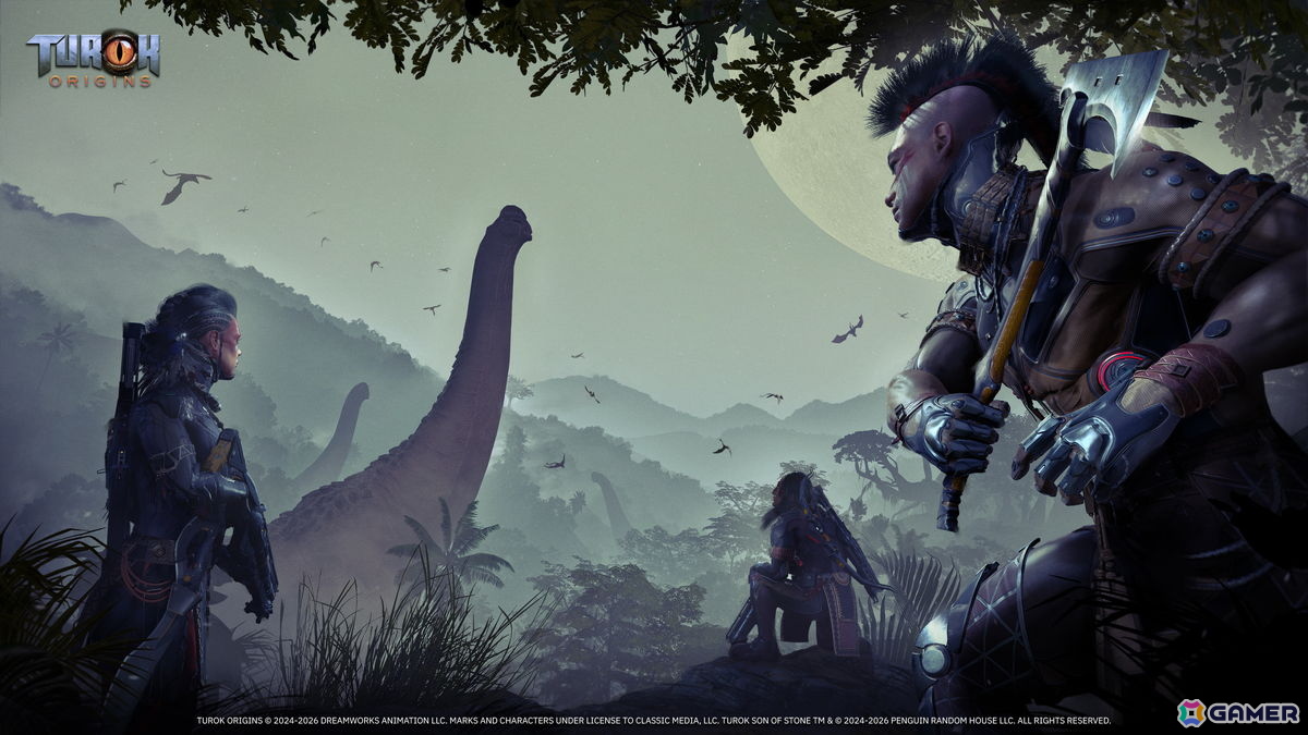「Turok: Origins」往年の名作FPSが協力型TPSゲームに進化!「テュロック」を現代に復活させた経緯やTPS実装の意図を開発者に聞く【TGS2026】の画像