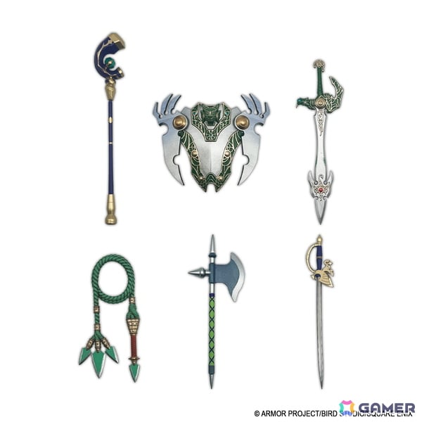 1/12スケール相当フィギュア「ドラゴンクエスト　ウェポンズコレクション Vol.2」が発売決定！はやぶさの剣やグリンガムのむちなどがラインナップの画像1