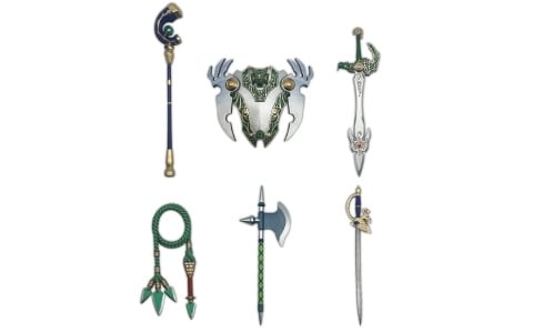 1/12スケール相当フィギュア「ドラゴンクエスト　ウェポンズコレクション Vol.2」が発売決定！はやぶさの剣やグリンガムのむちなどがラインナップ
