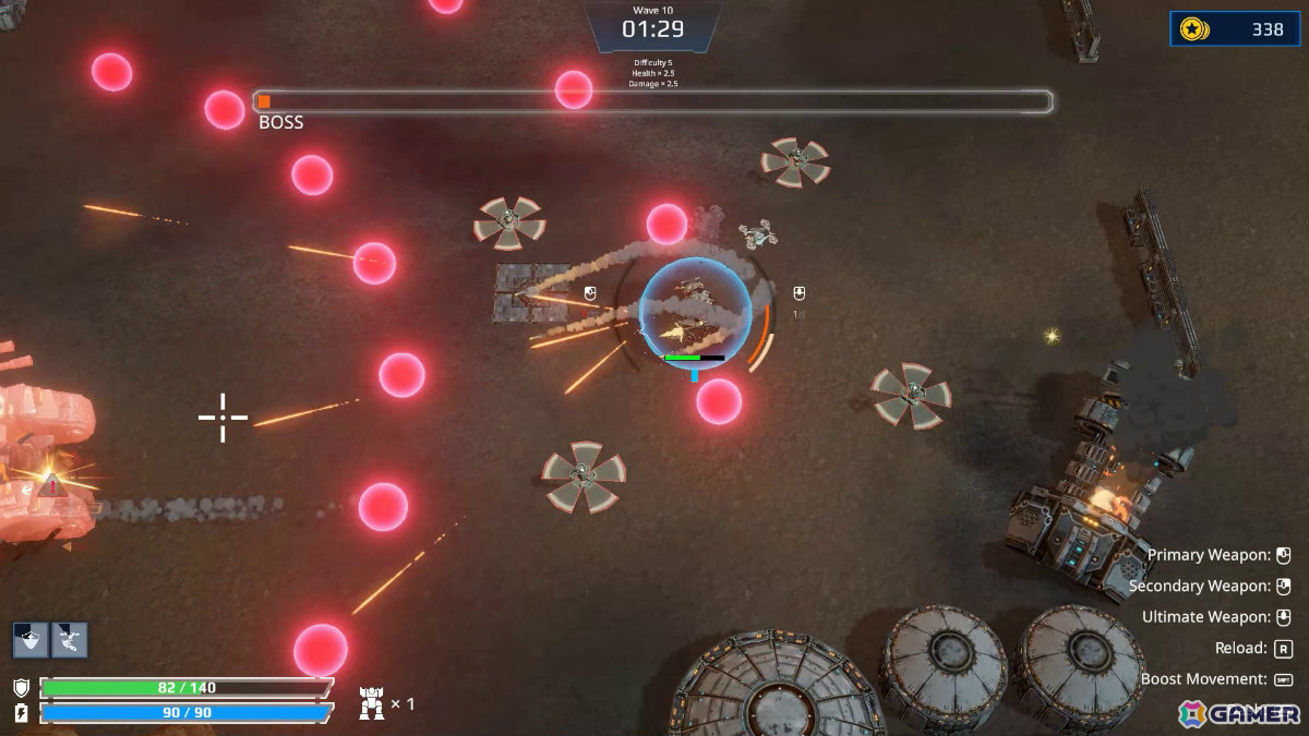 機体を強化しながら武神の如く敵を破壊し尽くすSFローグライクアリーナシューティング「STEEL VANGUARD:Project ARES」がリリース！の画像