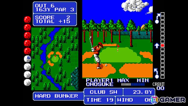 1988年にSNKから発売されたゴルフゲーム「ファイティングゴルフ」がアケアカ／アケアカ2として10月8日に配信！の画像