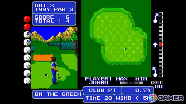 1988年にSNKから発売されたゴルフゲーム「ファイティングゴルフ」がアケアカ／アケアカ2として10月8日に配信！の画像