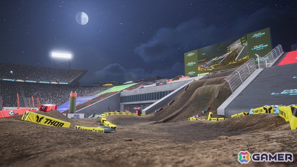 「MX vs ATV Legends」決勝戦をテーマにしたDLC「Triple Clash SX Finals」が配信!これまでに身につけたテクニックが試されるの画像