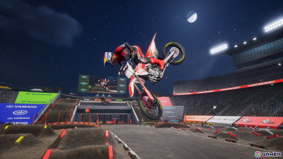 「MX vs ATV Legends」決勝戦をテーマにしたDLC「Triple Clash SX Finals」が配信!これまでに身につけたテクニックが試されるの画像