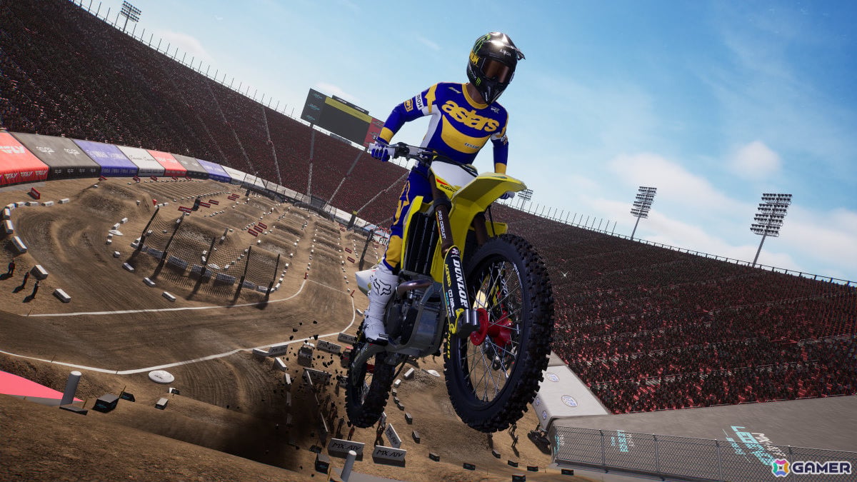 「MX vs ATV Legends」決勝戦をテーマにしたDLC「Triple Clash SX Finals」が配信！これまでに身につけたテクニックが試されるの画像7
