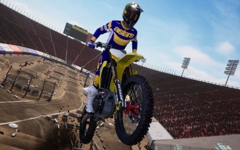 「MX vs ATV Legends」決勝戦をテーマにしたDLC「Triple Clash SX Finals」が配信!これまでに身につけたテクニックが試される