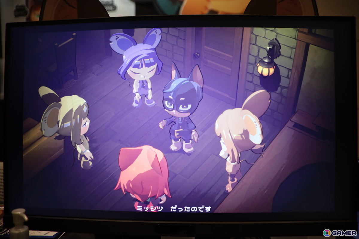 “見えすぎる目”を持つ探偵が謎を解き明かしていく“誰も死なないミステリー”「Detective NEKKO」試遊レポ!開発者のARA氏へのインタビューも【OIGS2026】の画像