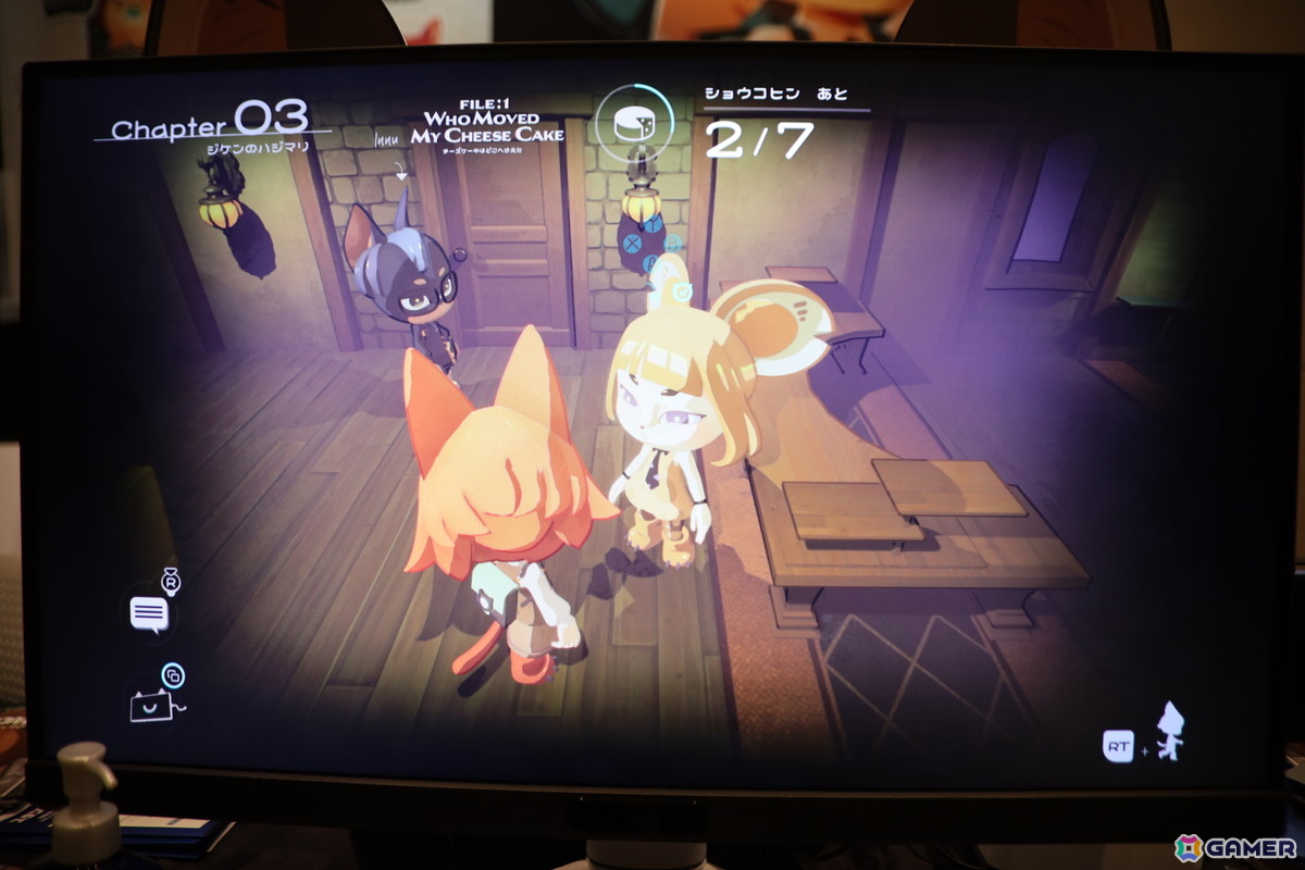 “見えすぎる目”を持つ探偵が謎を解き明かしていく“誰も死なないミステリー”「Detective NEKKO」試遊レポ!開発者のARA氏へのインタビューも【OIGS2026】の画像