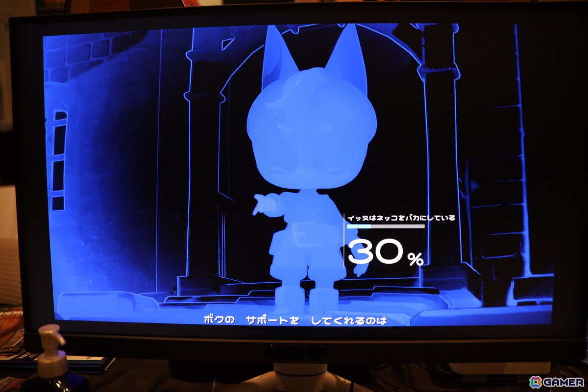 “見えすぎる目”を持つ探偵が謎を解き明かしていく“誰も死なないミステリー”「Detective NEKKO」試遊レポ!開発者のARA氏へのインタビューも【OIGS2026】の画像
