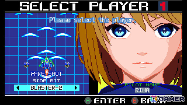 合体攻撃で敵弾ごと破壊する2人協力プレイ対応の縦スクロールSTG「Raging Blasters 2」体験版が公開!の画像