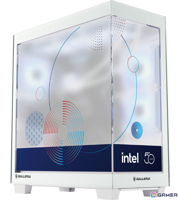 GALLERIA「インテル50周年記念コラボモデル」発売！RTX 5070＆Core Ultra 7 270K Plus搭載、価格は489,980円の画像