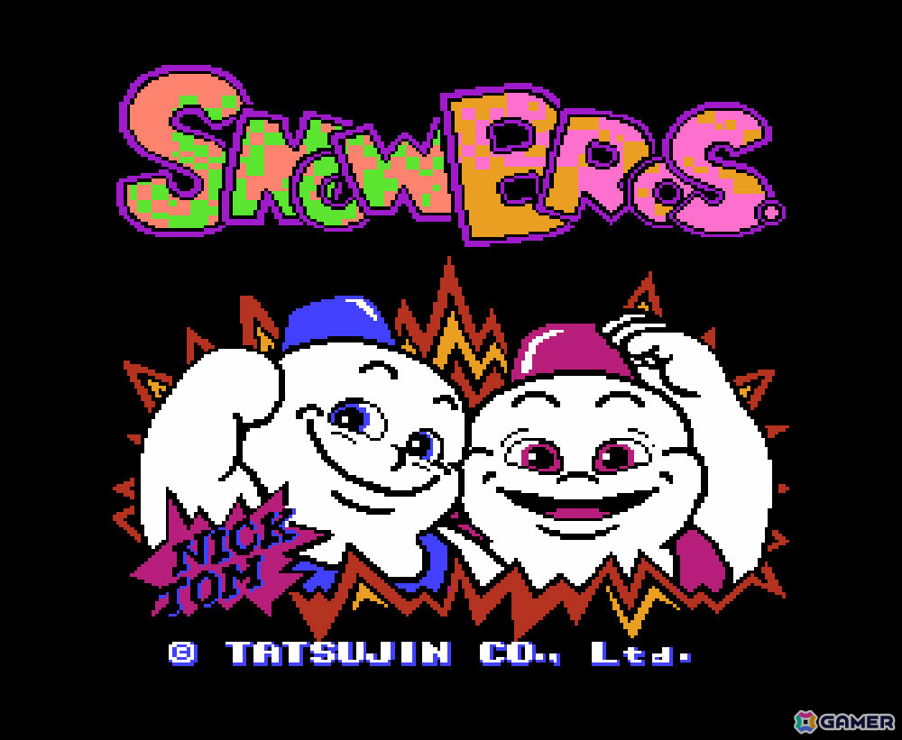 8BIT版「スノーブラザーズ」がゲームカセットとして復刻！スペシャルバージョンの「8ビットポケットV2」も数量限定で登場の画像