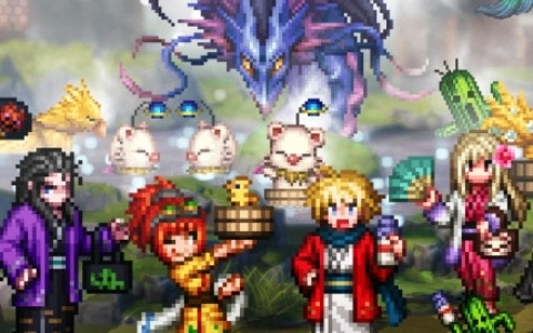 「ファイナルファンタジー レゾナンス」×極楽湯・RAKU SPAのコラボが10月22日より5店舗で開催！作品をイメージしたコラボ風呂が登場