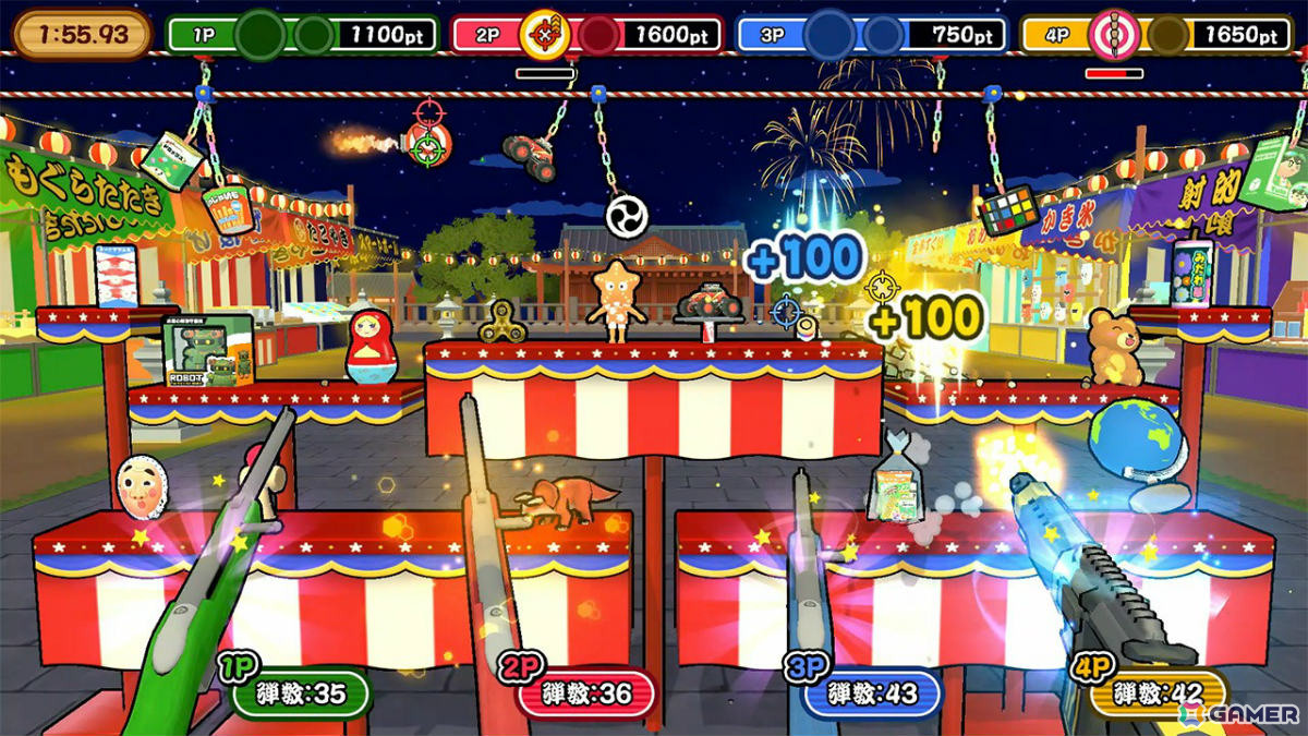最大4人で楽しめるカジュアル射的アクション「超射的バトル」が配信！アイテムをうまく使えば一発逆転のチャンスもの画像8