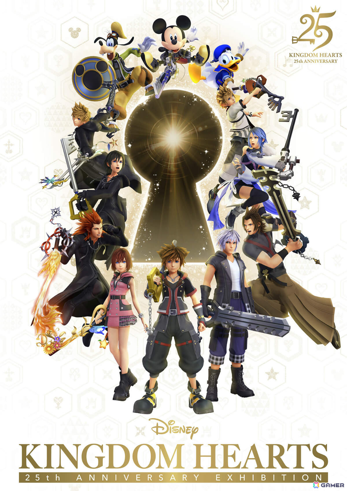 「キングダム ハーツ」シリーズ25周年記念展覧会「KINGDOM HEARTS 25th ANNIVERSARY EXHIBITION」入場券の販売が開始!の画像