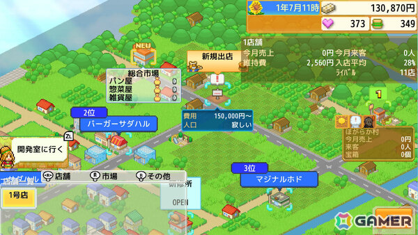ハンバーガー屋を経営するSLG「創作ハンバーガー堂」Switch 2版が発売!4K解像度やJoy-Con 2でのマウス操作に対応の画像