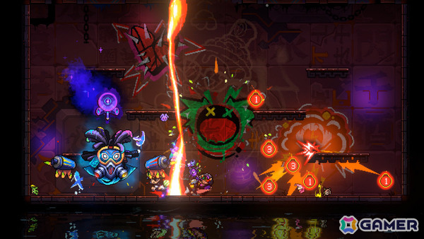 最大4人でサイバーパンク×神話のドット世界を暴れ回るローグライクアクション「Neon Abyss 2」が正式リリース！CS版も登場の画像2