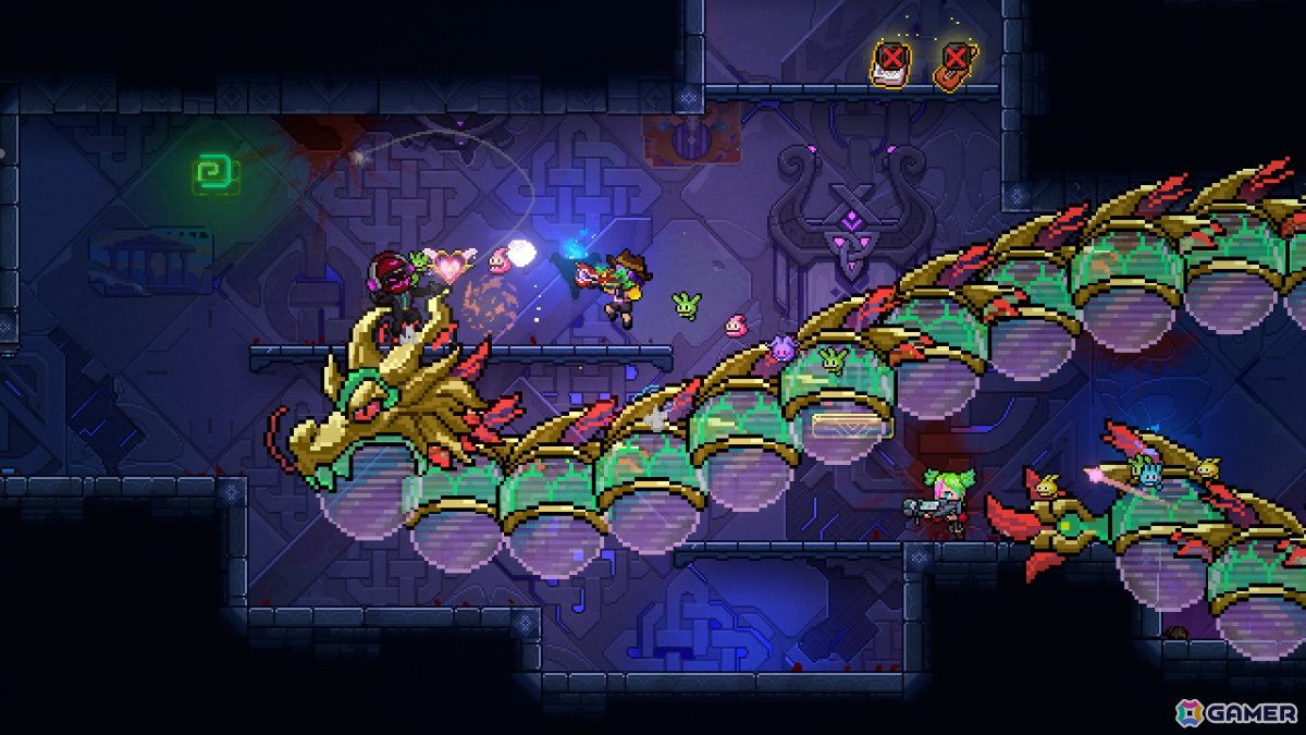 最大4人でサイバーパンク×神話のドット世界を暴れ回るローグライクアクション「Neon Abyss 2」が正式リリース！CS版も登場の画像5