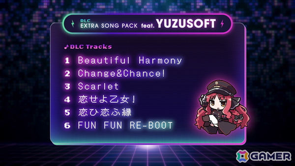 「ゆんゆん電波シンドローム」のDLC第2弾として「feat. KOTOKO」「feat. YUZUSOFT」が配信！無料楽曲5曲も追加の画像3