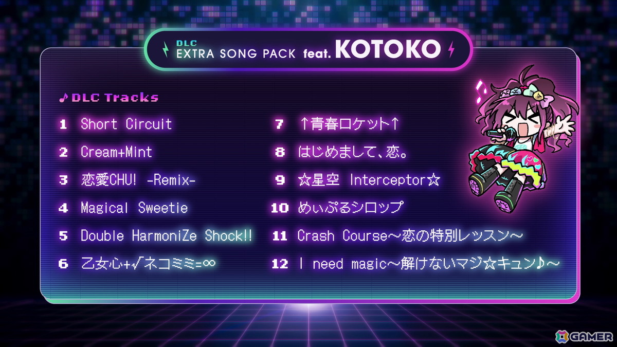 「ゆんゆん電波シンドローム」のDLC第2弾として「feat. KOTOKO」「feat. YUZUSOFT」が配信！無料楽曲5曲も追加の画像
