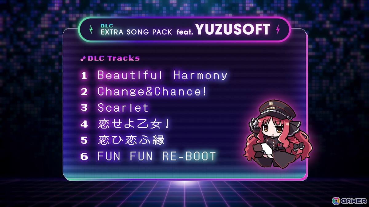 「ゆんゆん電波シンドローム」のDLC第2弾として「feat. KOTOKO」「feat. YUZUSOFT」が配信！無料楽曲5曲も追加の画像