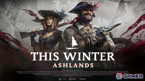 「Windrose / ウィンドローズ」初となる大型アップデート「Ashlands」が今冬に配信！船のカスタマイズシステムが大幅刷新の画像1