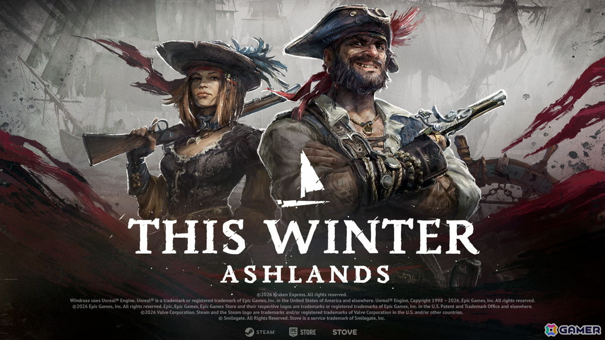「Windrose / ウィンドローズ」初となる大型アップデート「Ashlands」が今冬に配信！船のカスタマイズシステムが大幅刷新の画像