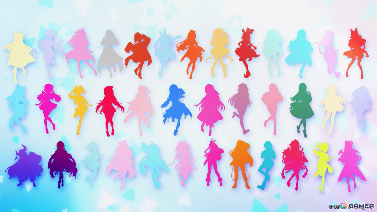 ホロライブのタレント総勢37名が参加する麻雀ゲーム「ホロライブ麻雀 -ホロじゃん-」が2026年に配信！カバーとAimingによる協業タイトルの画像9