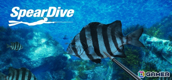 銛一本で魚を突く一人称視点の素潜り漁シミュレーション「SpearDive」デモ版が公開！魚の習性を観察してそれぞれに適した方法で狙おうの画像1