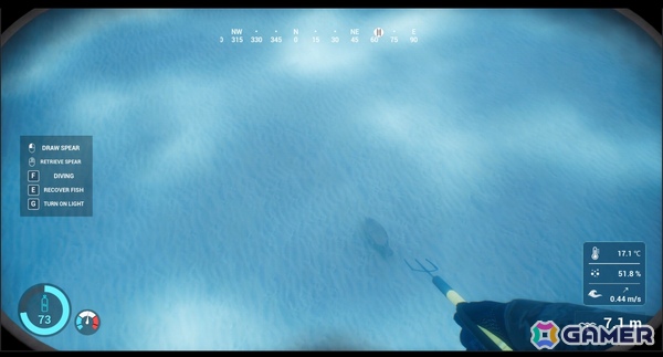 銛一本で魚を突く一人称視点の素潜り漁シミュレーション「SpearDive」デモ版が公開!魚の習性を観察してそれぞれに適した方法で狙おうの画像