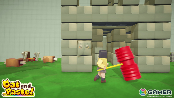 最大16人のはちゃめちゃコピペかくれんぼゲーム「Cat and Paste!」が発表!ステージにある物をコピーして変身、ペーストでニセモノをばらまいて隠れようの画像