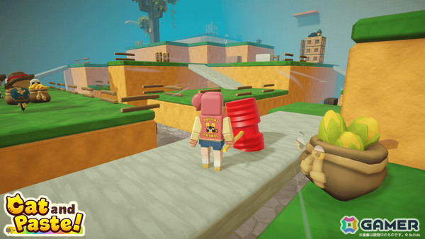最大16人のはちゃめちゃコピペかくれんぼゲーム「Cat and Paste!」が発表！ステージにある物をコピーして変身、ペーストでニセモノをばらまいて隠れようの画像9