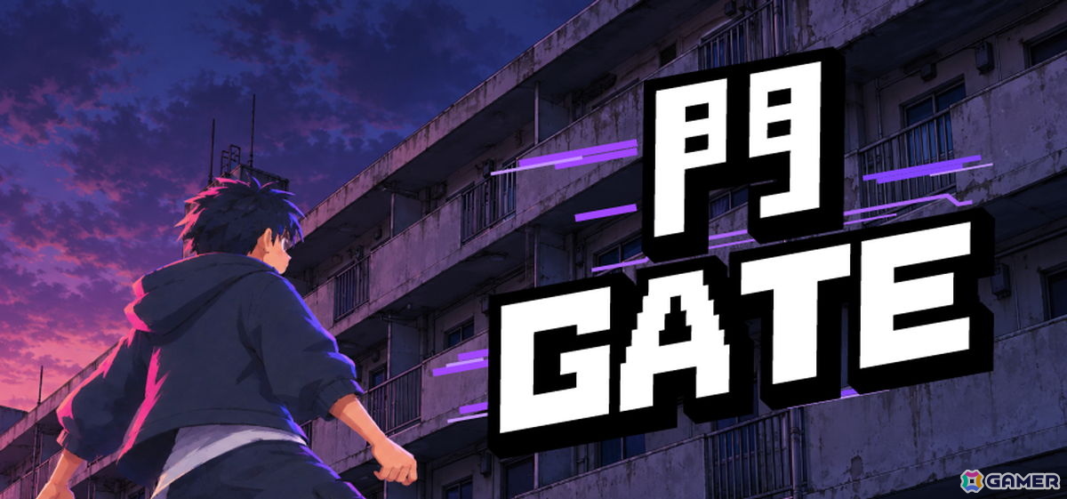昭和の町を舞台に未来のAI兵器と戦うホラーアクションADV「門GATE」の体験版が10月16日にSteamで公開！の画像1