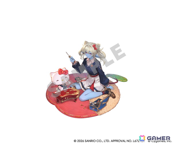 「グラブル」サンリオキャラクターズとのコラボが「グラブルフェス 2026」で実施決定！コラボイラストが公開の画像3