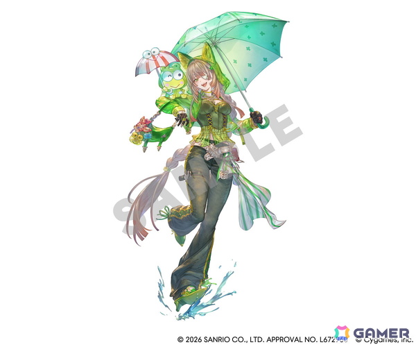 「グラブル」サンリオキャラクターズとのコラボが「グラブルフェス 2026」で実施決定！コラボイラストが公開の画像9