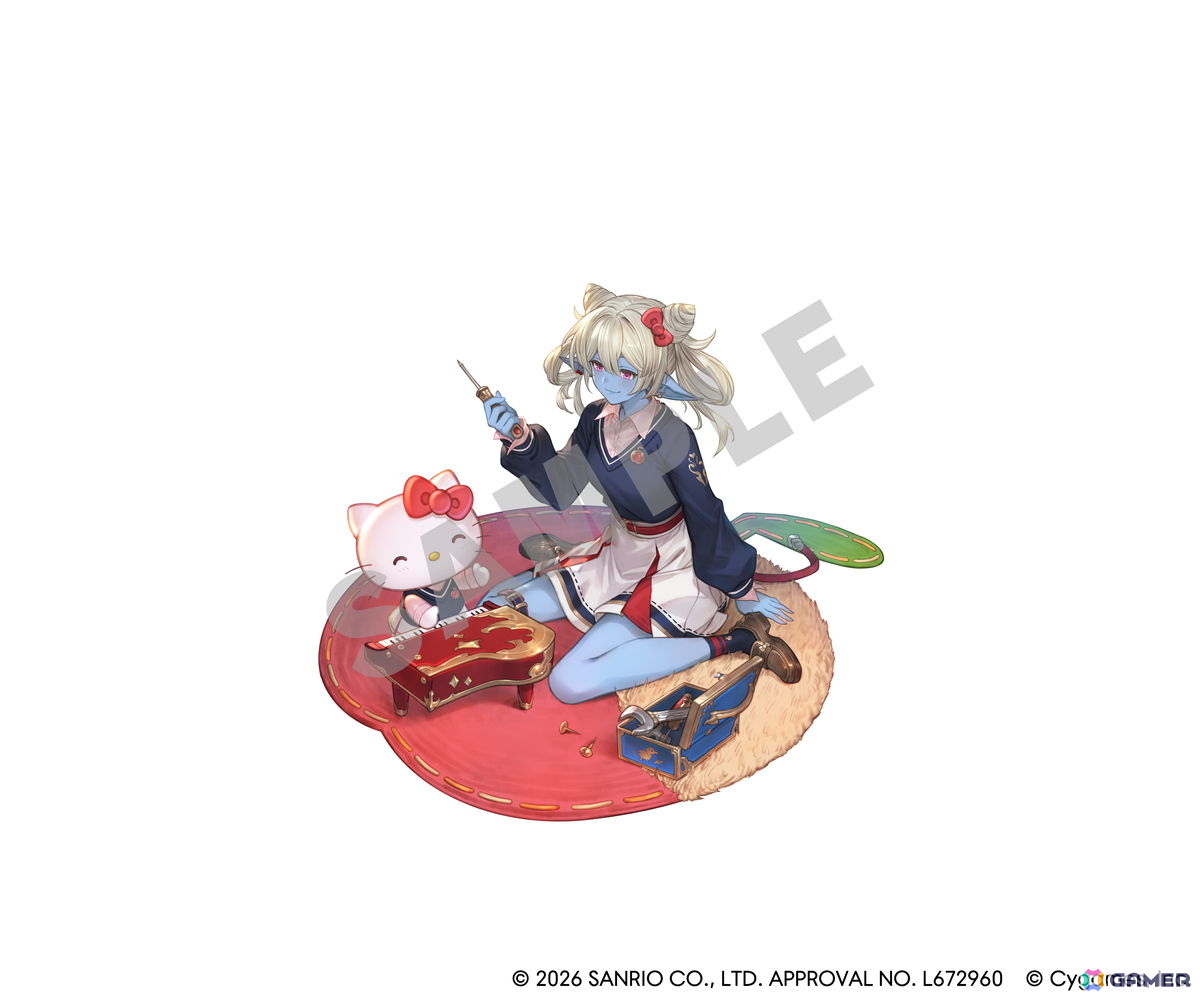 「グラブル」サンリオキャラクターズとのコラボが「グラブルフェス 2026」で実施決定!コラボイラストが公開の画像