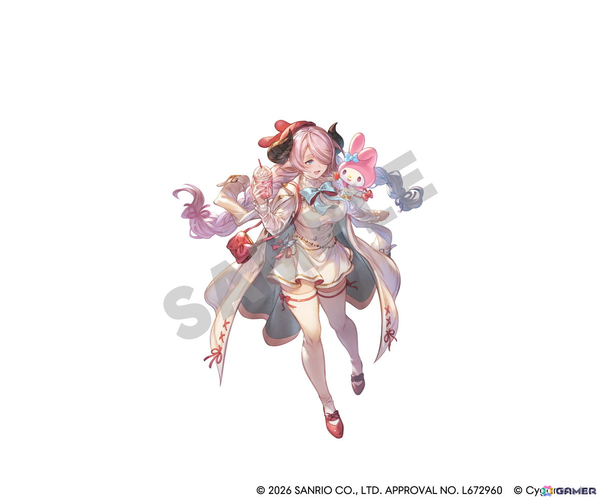 「グラブル」サンリオキャラクターズとのコラボが「グラブルフェス 2026」で実施決定!コラボイラストが公開の画像