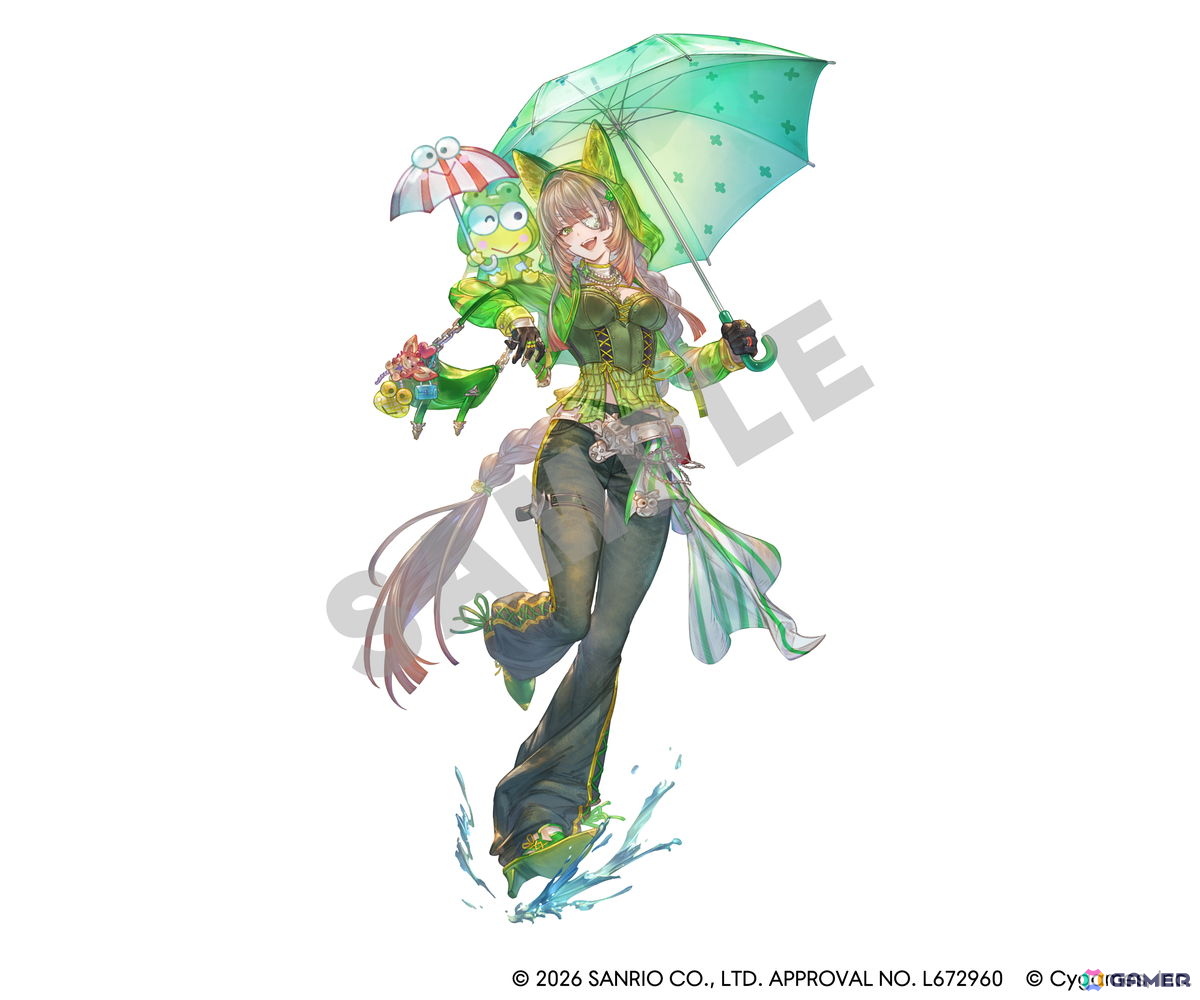「グラブル」サンリオキャラクターズとのコラボが「グラブルフェス 2026」で実施決定!コラボイラストが公開の画像