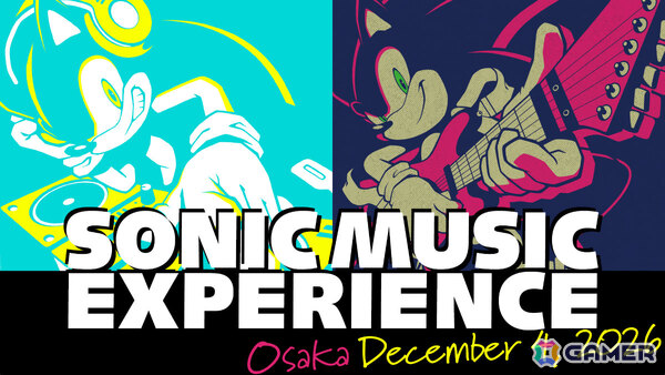 「ソニック」シリーズのインストバンド＆DJライブ「SONIC MUSIC EXPERIENCE」大阪公演が12月4日にバナナホールで開催！の画像1