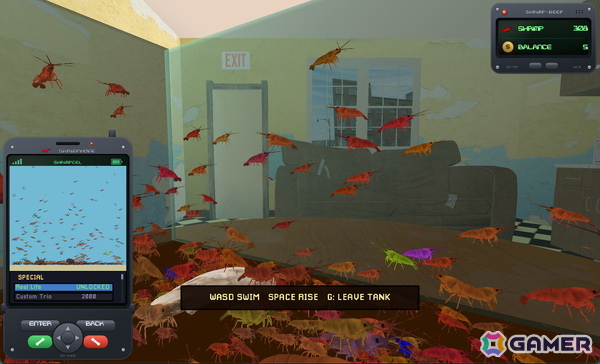 1,700種類以上のエビを発見できる放置系ゲーム「Indoor Shrimp Farming Simulator」の体験版がSteamで配信!の画像