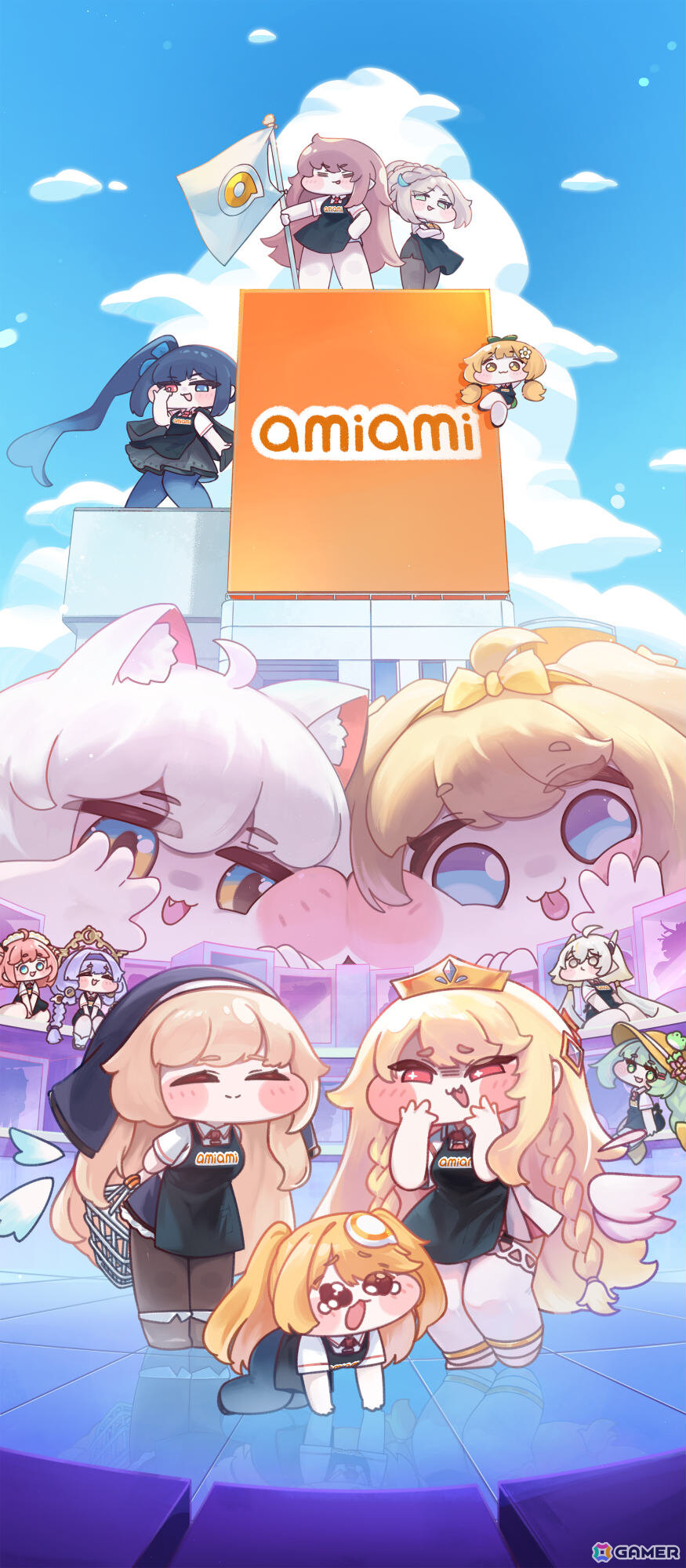 「トリッカル」描き下ろし限定グッズを販売するポップアップストアがあみあみ秋葉原ラジオ会館店、あみあみ池袋miniフェアグッズ店で開催!の画像