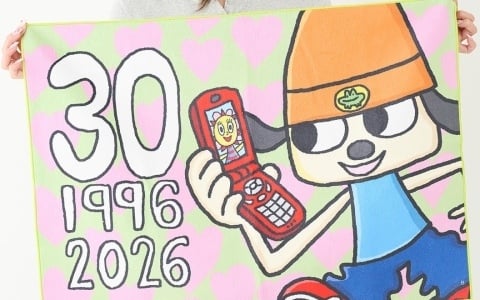 「パラッパラッパー」30周年を記念してキャラクター原作者の描き下ろしイラストを使ったアパレル雑貨商品が登場！