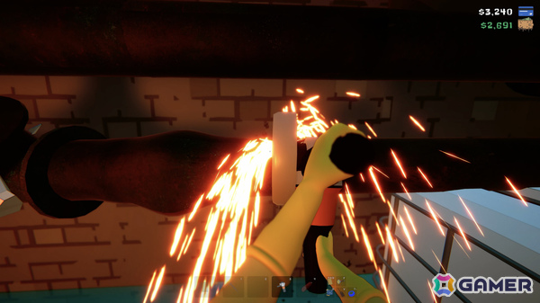 とにかく水さえ止まればいいカオスな配管シミュレーター「Pipe It: Sketchy Plumber Simulator」が発表!の画像